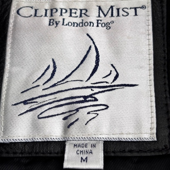 London Fog Black Military Field Jacket with Matte Finish - Picture 5 of 7